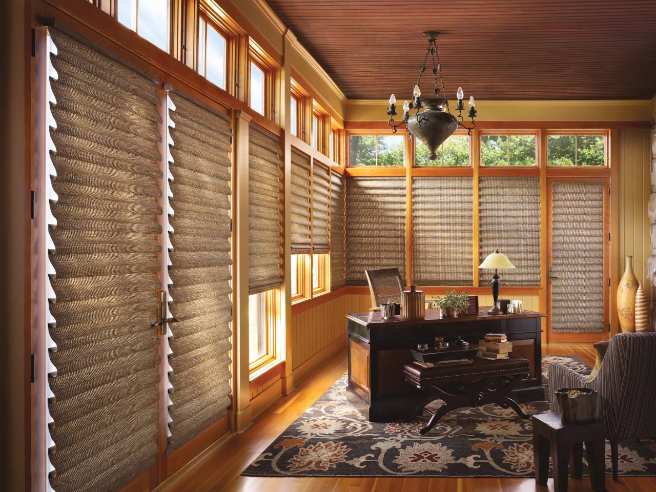Hunter Douglas Vignette® Roman Shades near Kalaheo, Hawaii (HI)