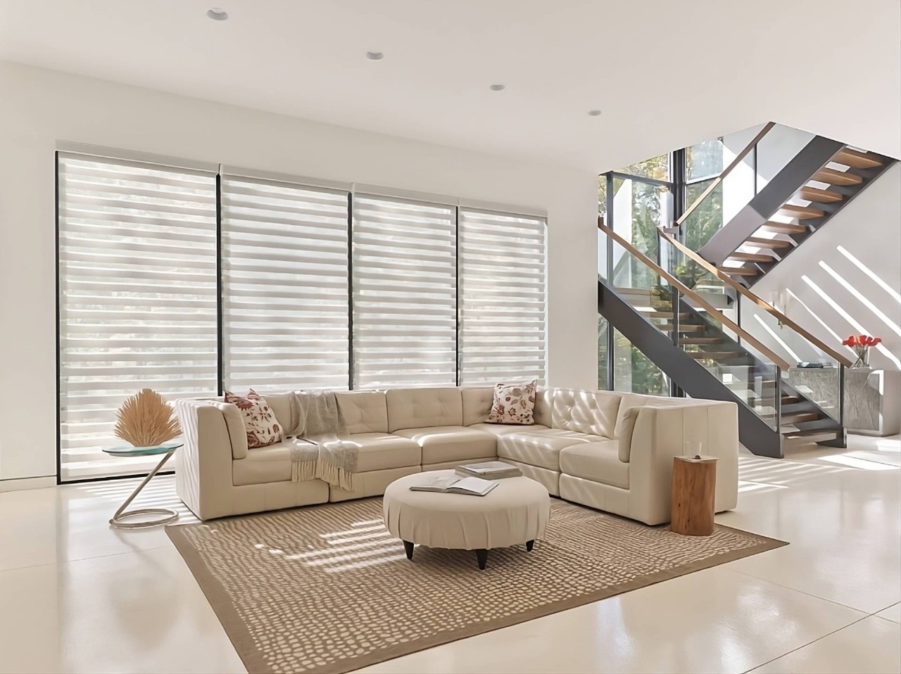 Hunter Douglas Designer Banded Shades near Kalaheo, Hawaii (HI)